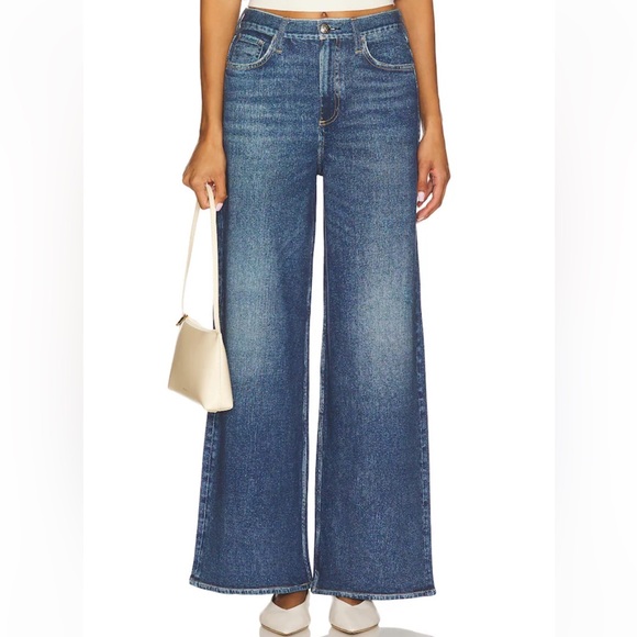 rag & bone Denim - Rag & Bone Miramar Sofie Ankle Length Pants Wide Leg Cotton Terry Venice